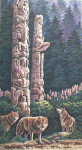 Wolf Totem   16.25x9.125   $45