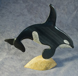 Native Baleen Orca Carving