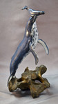 Bronze Whale Sculpture